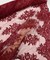 Burgundy Sequin Embroidered Lace Fabric by the Yard, 54" Wide Floral Mesh Lace with Double Scalloped Edges